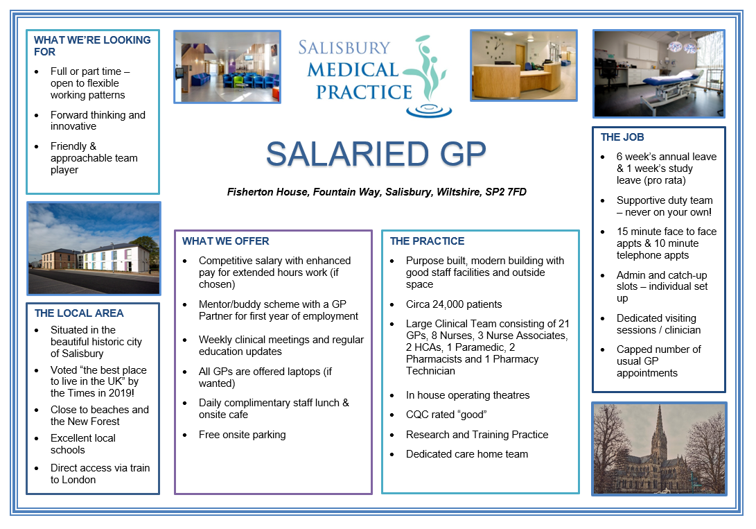 Salaried GP advert